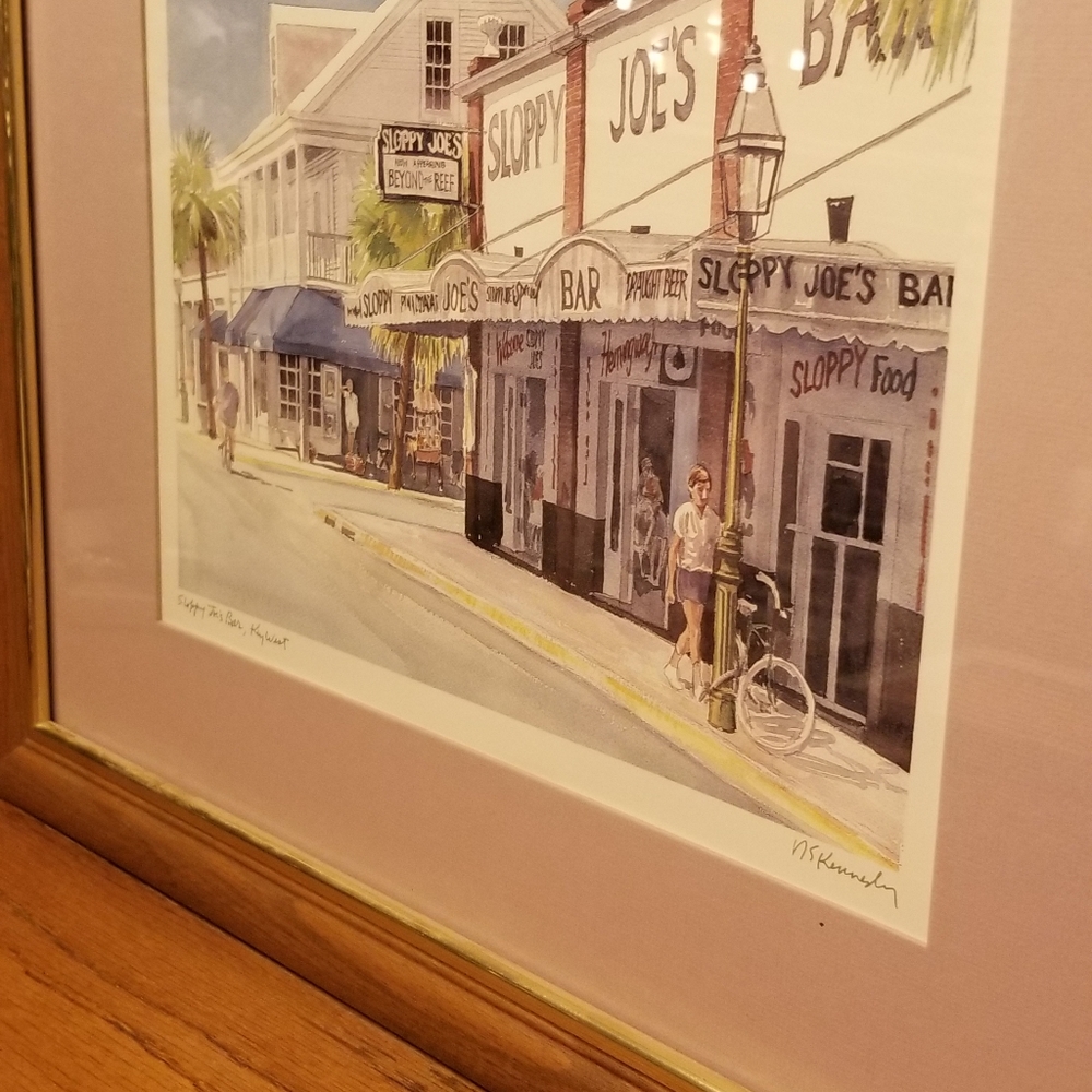 Key West World Famous SLOPPY JOE'S Artwork - Picture 10 of 12